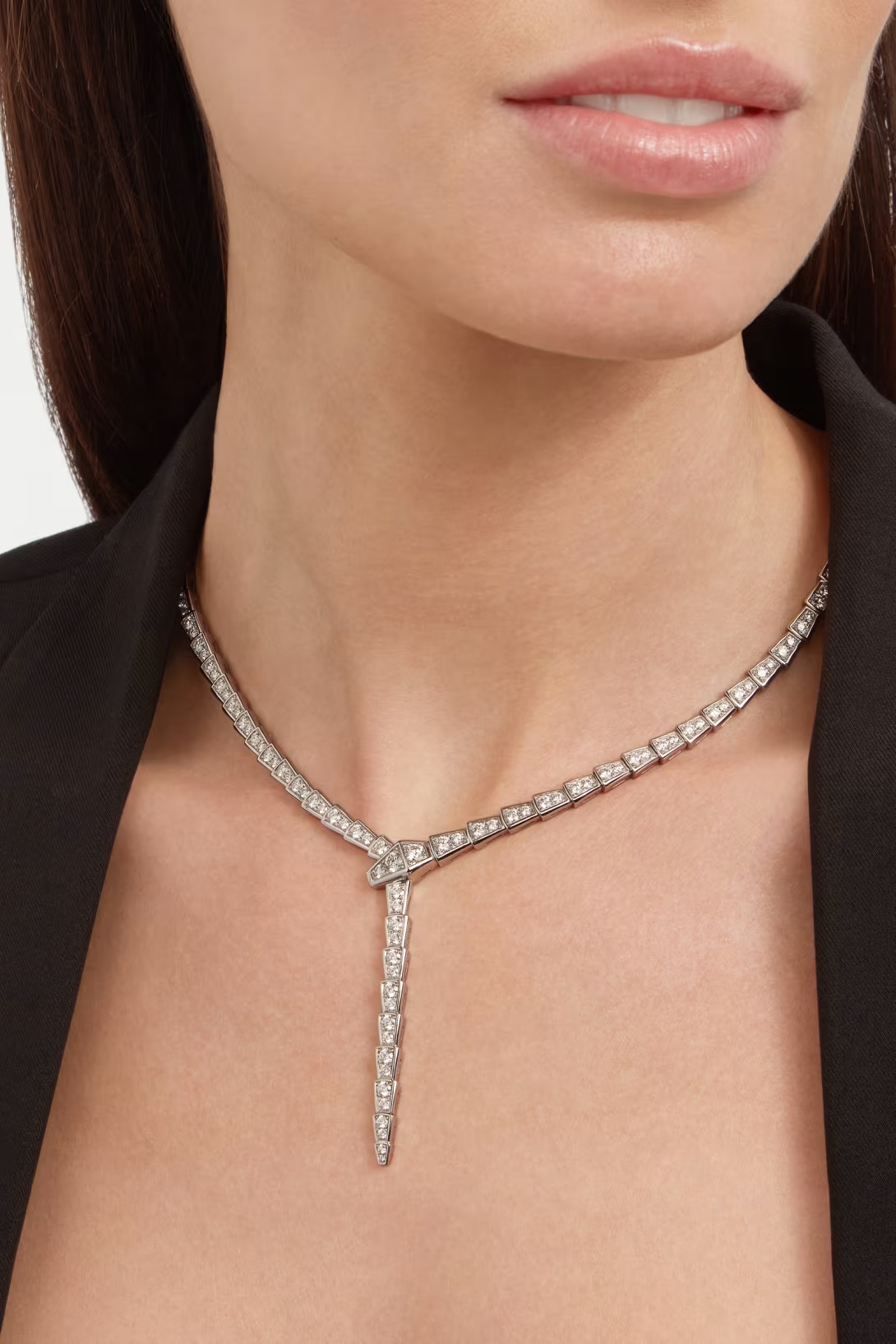 BV Serpenti Viper Necklace - Gorchic - $143.99