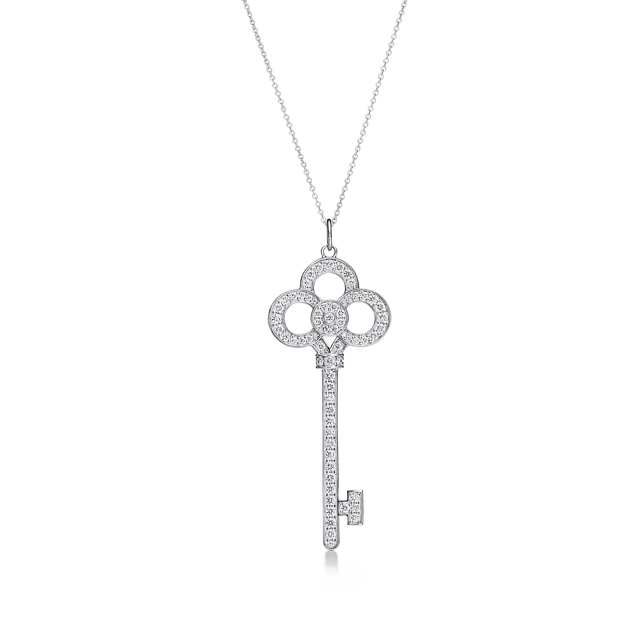 T.F. Keys Crown Key Necklace - Gorchic - $44.99