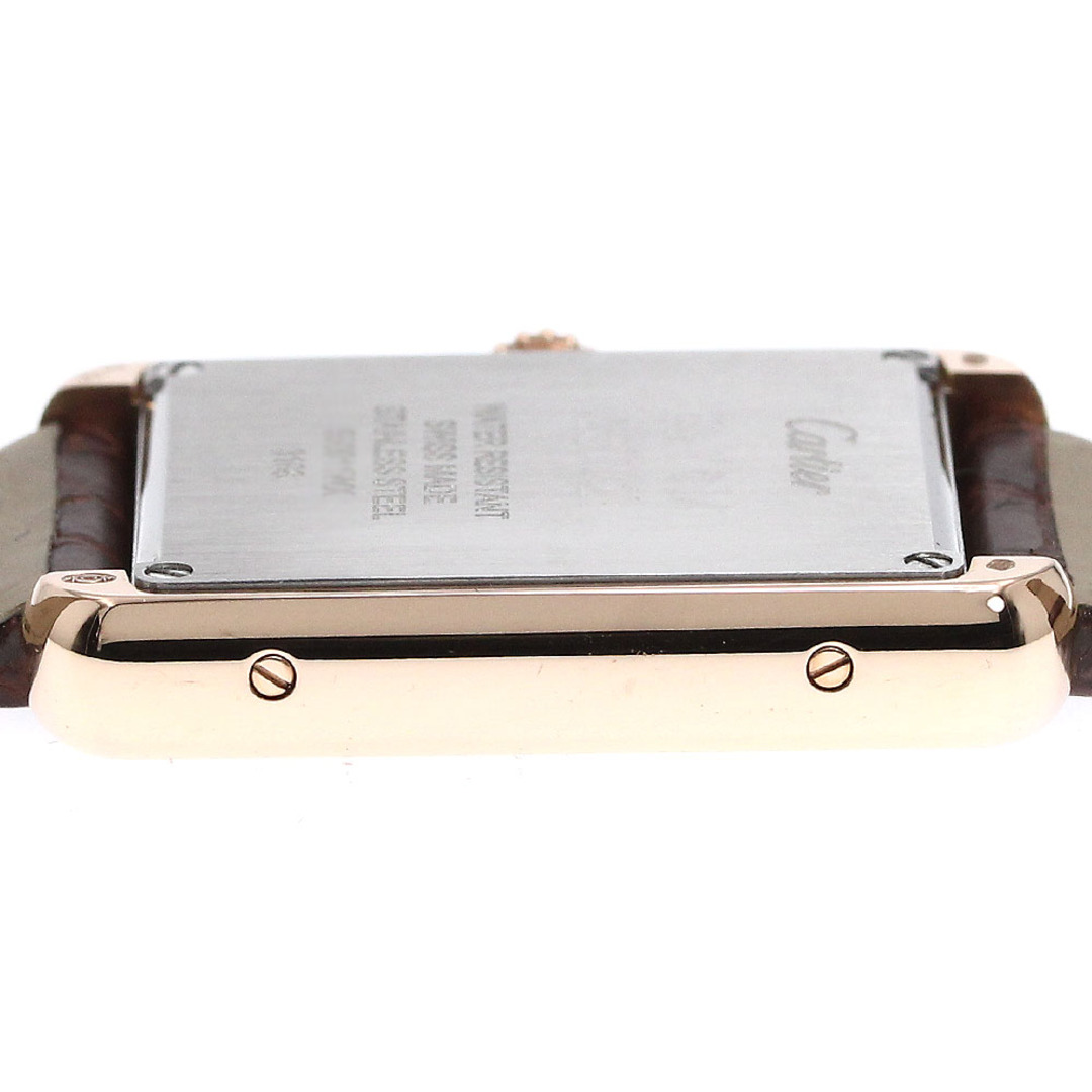 Cartyer Tank Louis Cartyer watch, Rose Gold, Medium Model - Gorchic - $125.99