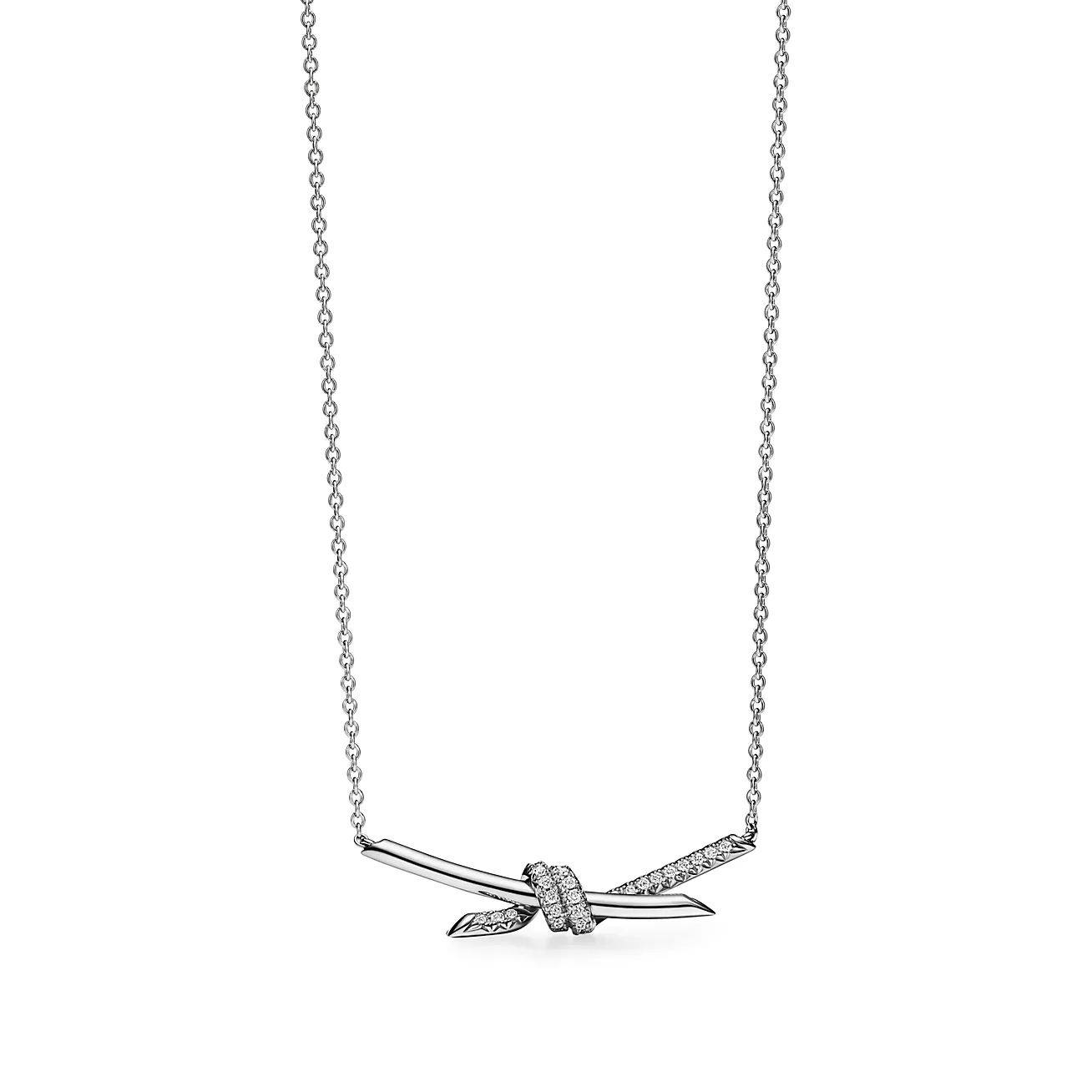 T.F. Knot Pendant Necklace - Gorchic - $44.99