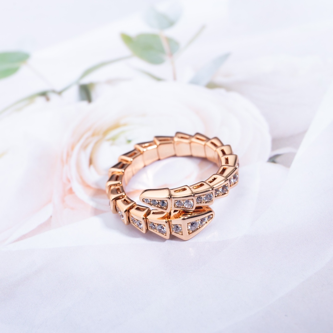 BV Serpenti Viper Ring - Gorchic - $39.99