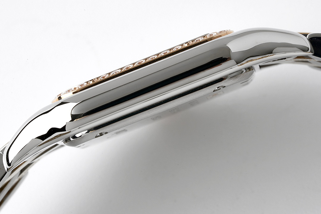 Cartyer Panthère de Cartyer watch, Rose Gold, Diamond, Small Model - Gorchic - $120.99