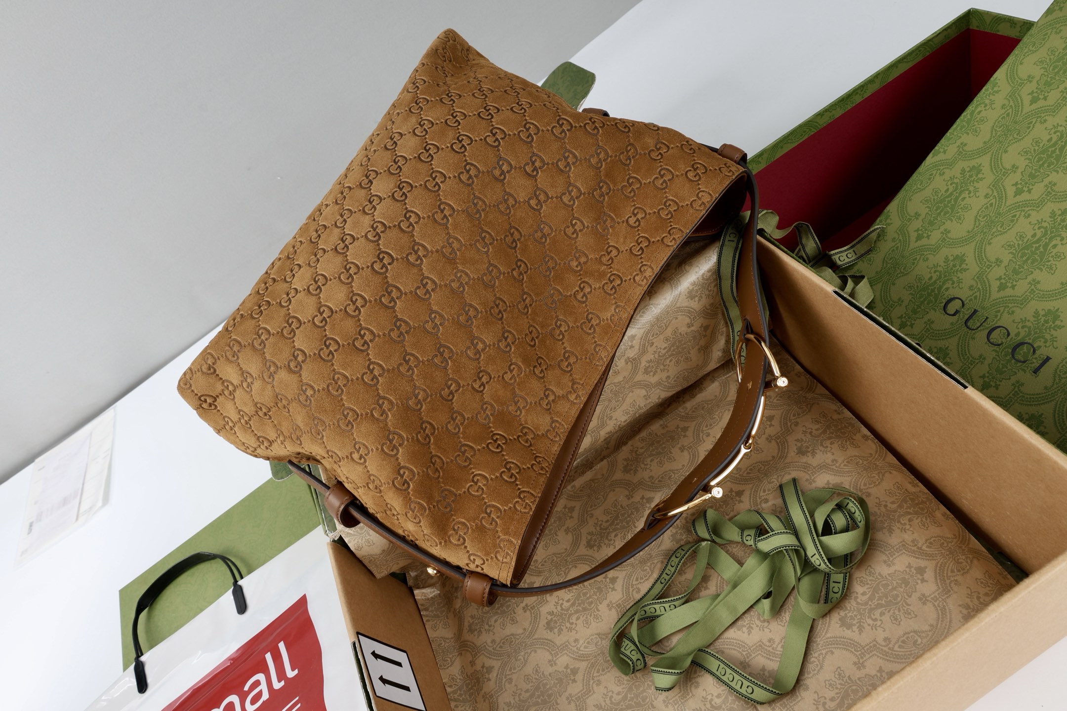 [TOP]Double-G Beatrix Medium Tote Bag - Gorchic - $403.99