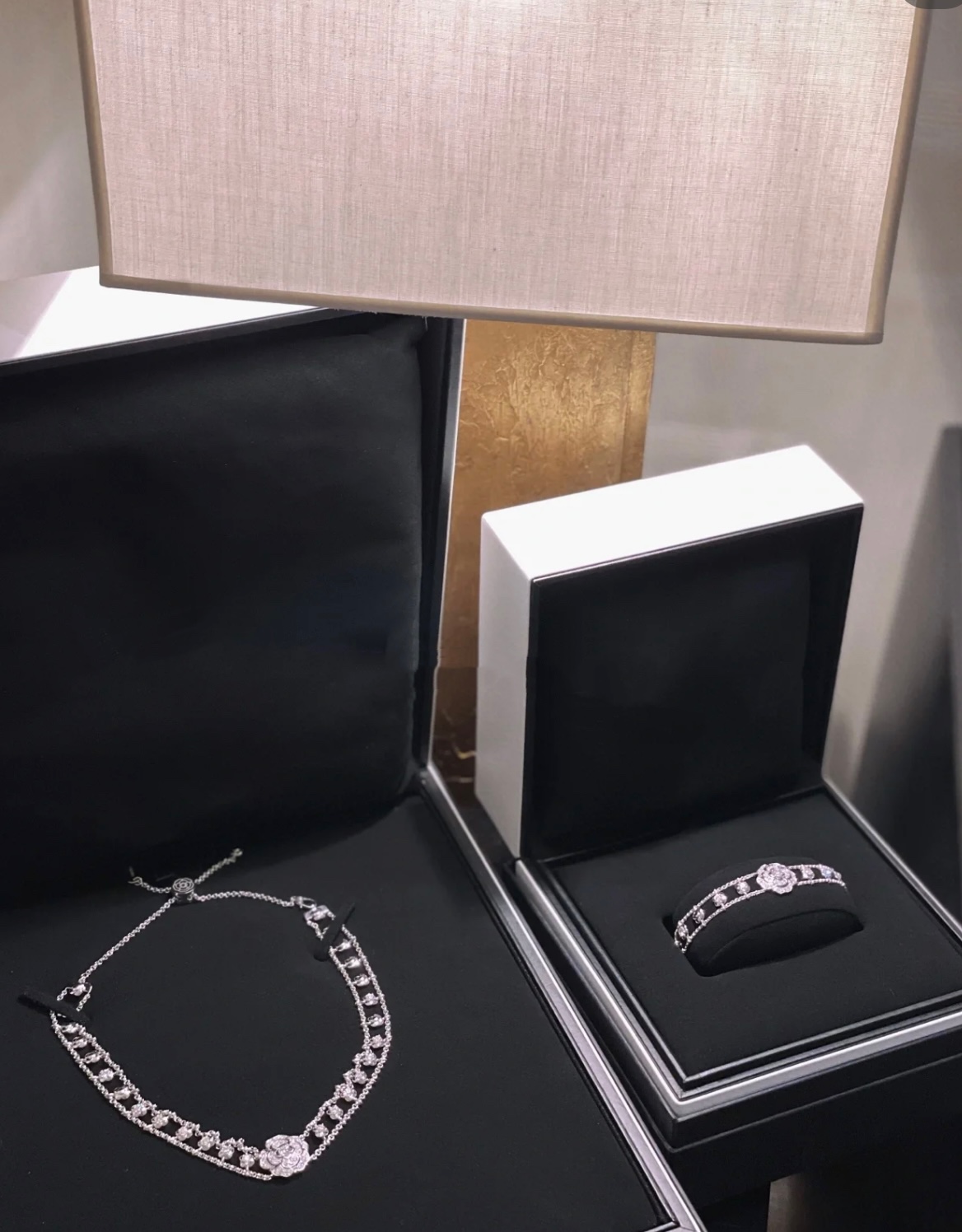 CC Inspired  Bouton de Camélia choker necklace - Gorchic - $98.99