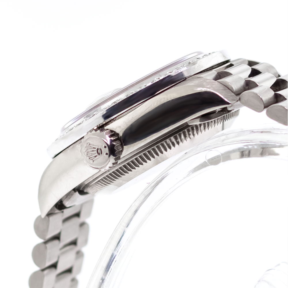 Rolex Datejust Rolex watch, Oystersteel, White Gold, Diamonds, Classic Size - Gorchic - $109.99