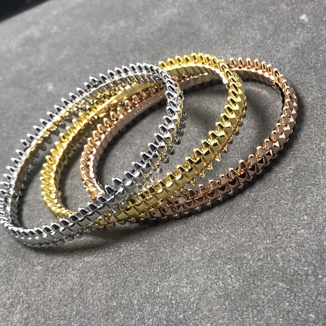 Cartie Clash de Cartyer bracelet, Yellow gold, Medium model - Gorchic - $48.99