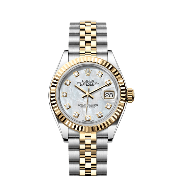 Rolex Datejust Rolex watch, Oystersteel, Yellow Gold, Classic Size - Gorchic - $130.99