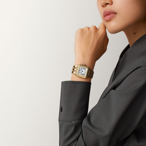 Cartyer Panthère de Cartyer watch, Yellow Gold, Large Model - Gorchic - $120.99