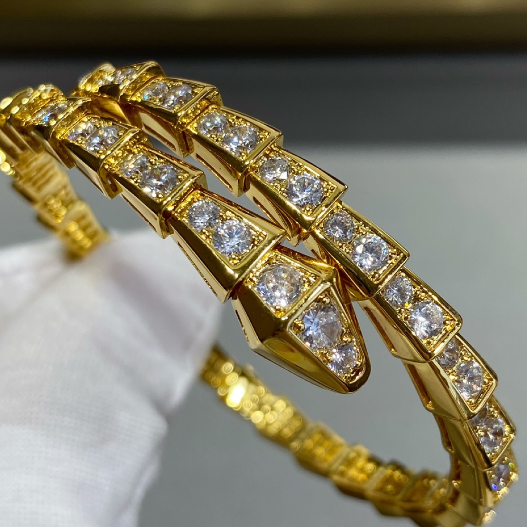 BV Serpenti Yellow Gold Sets - Gorchic - $133.99