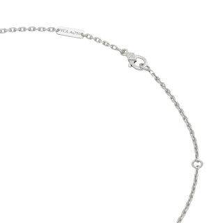 VAC Flowerlace pendant, White gold, diamonds - Gorchic - $44.99