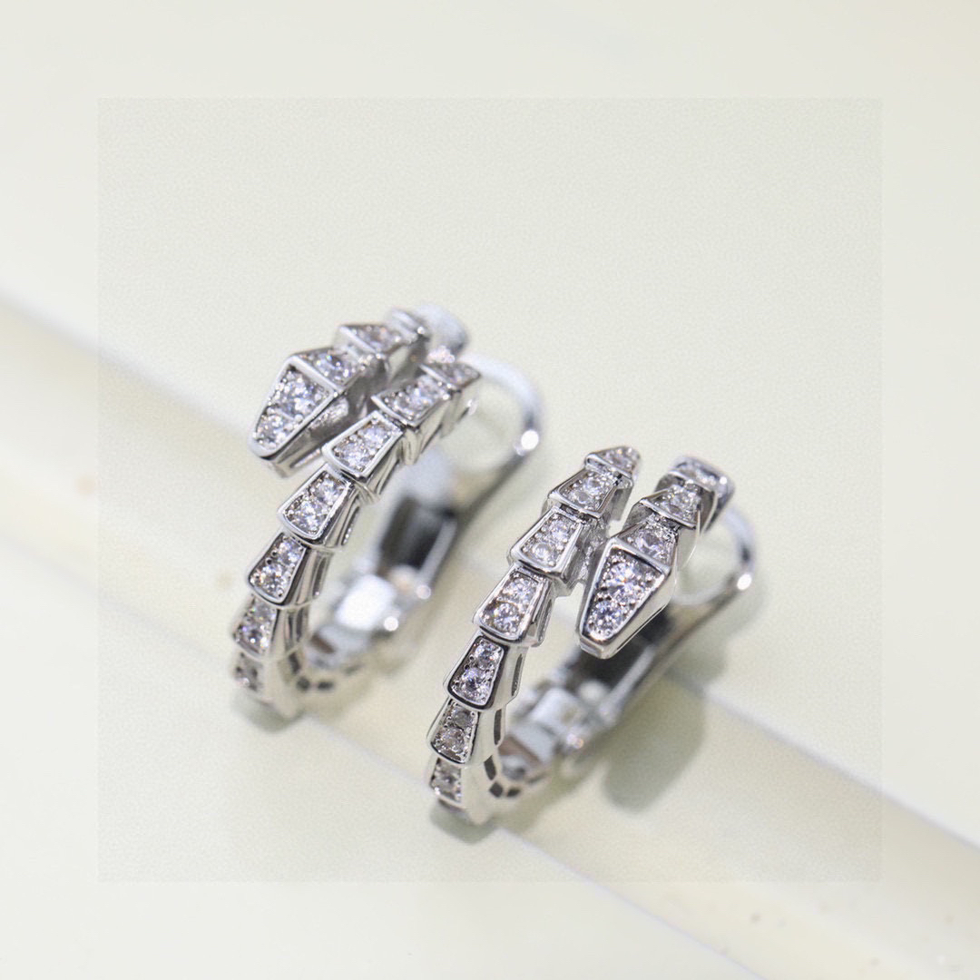 BV Serpenti Viper Earrings - Gorchic - $44.99