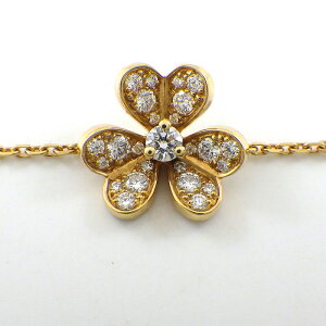 VAC Vinatge Frivole bracelet, Yellow gold, diamonds, Mini model - Gorchic - $48.99