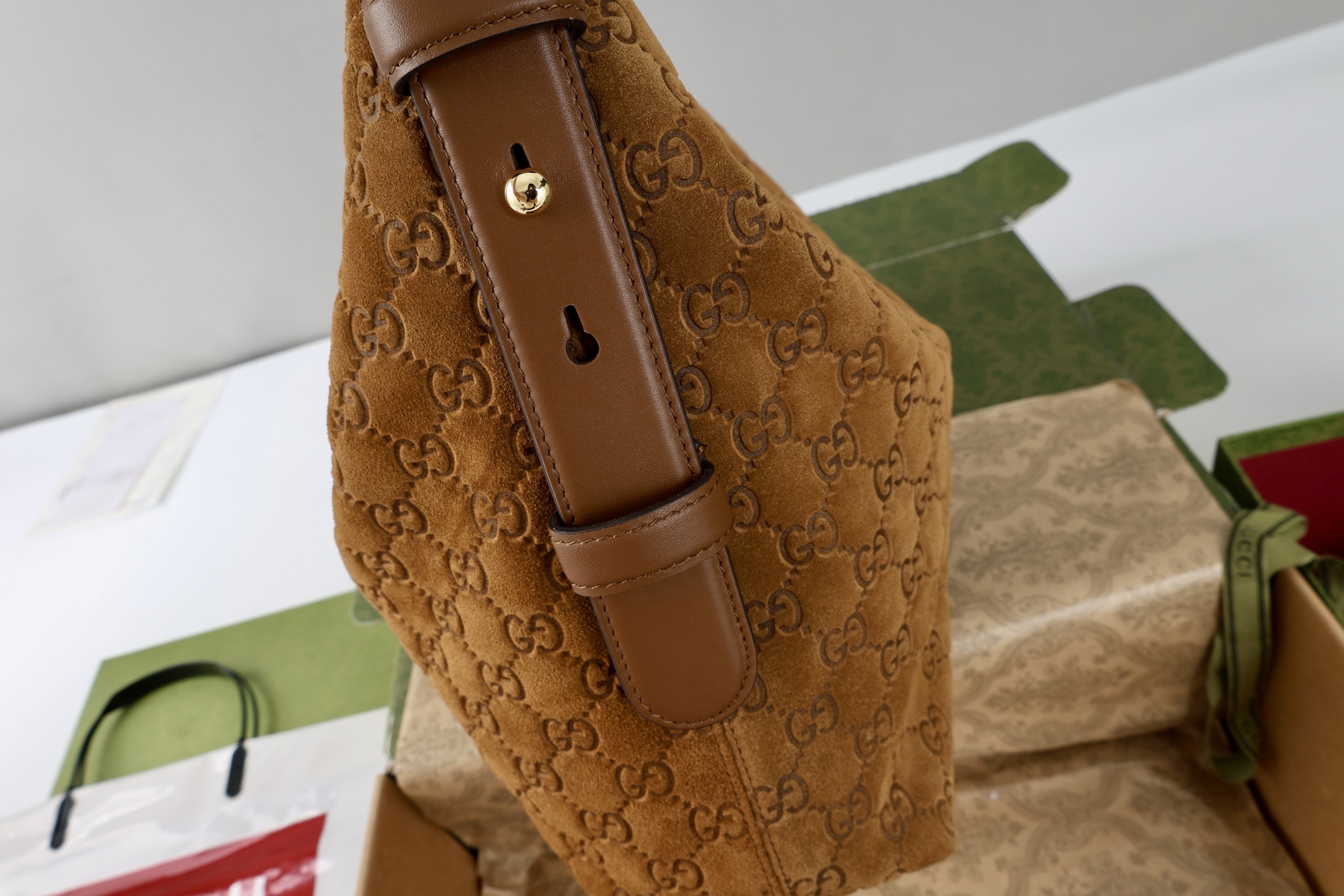 [TOP]Double-G Beatrix Medium Tote Bag - Gorchic - $403.99