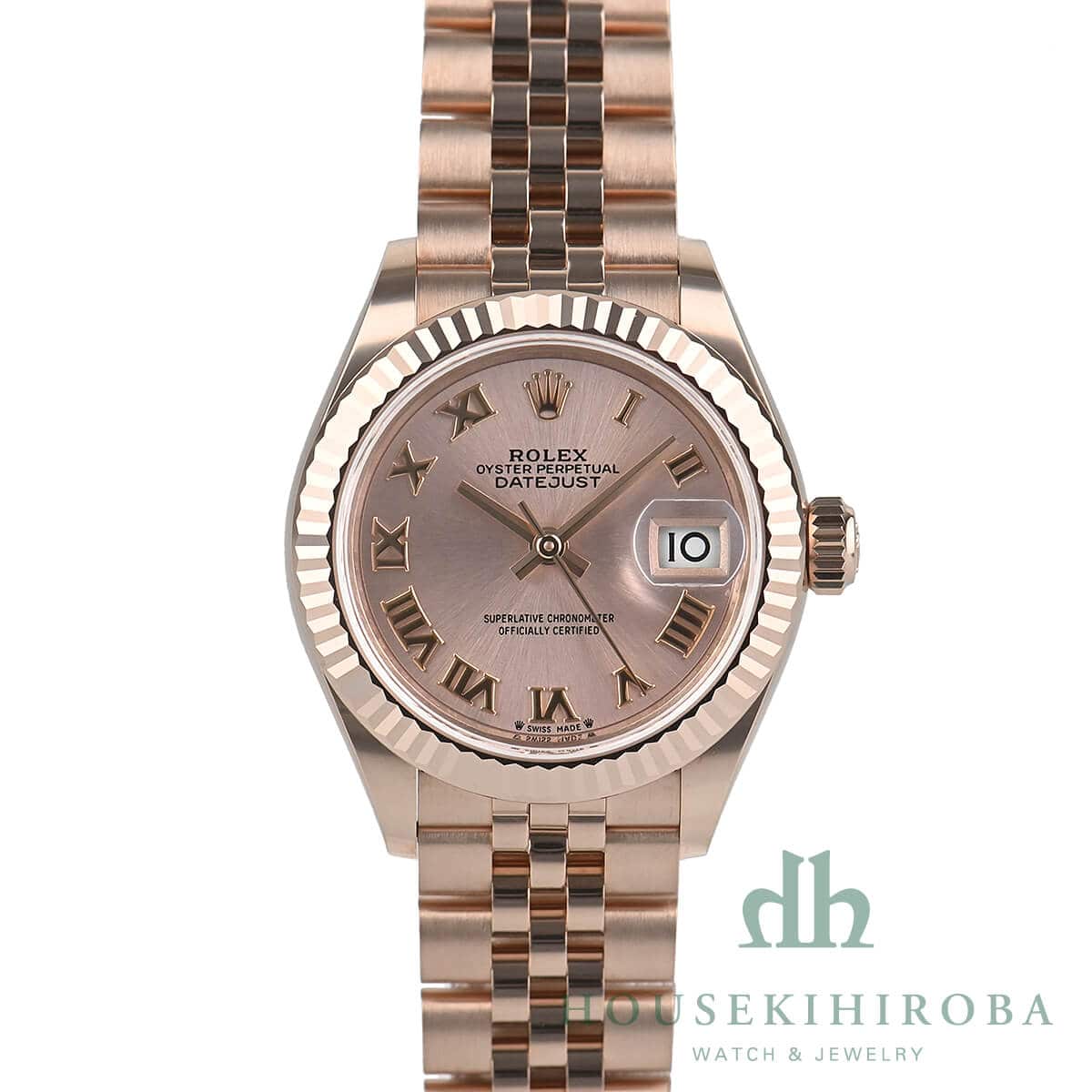 Rolex Datejust Rolex watch, Oystersteel, Rose Gold, Classic Size - Gorchic - $109.99