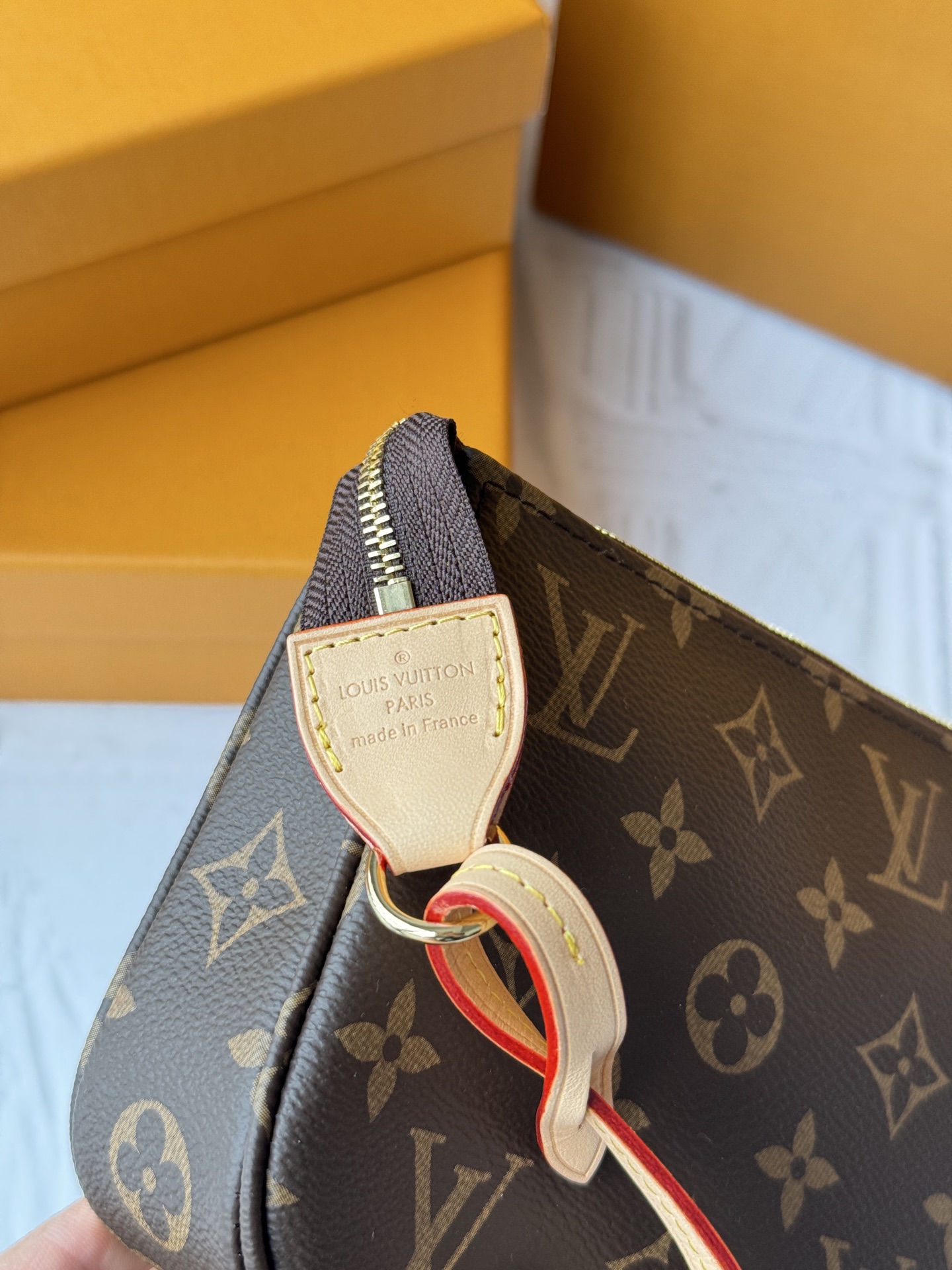 [TOP]Designer Bags Pochette Acc Shoulder Bag/Handbag - Brown - Gorchic - $147.99