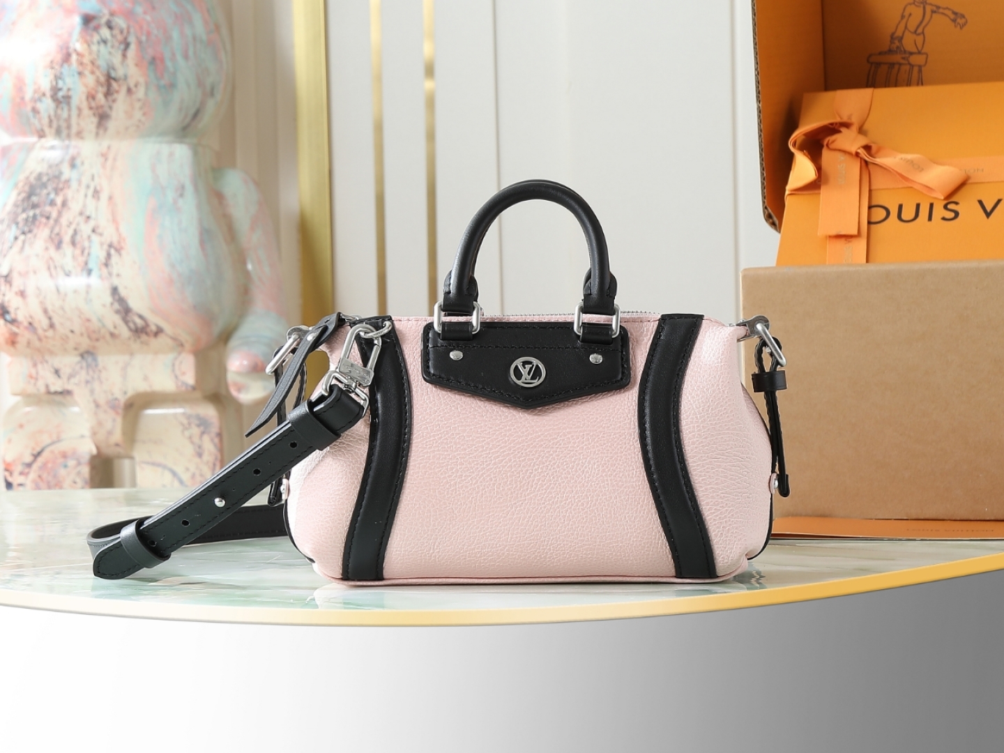 [TOP]Designer Nano Bag Biker Bag - Jasmine Pink - Gorchic - $382.99