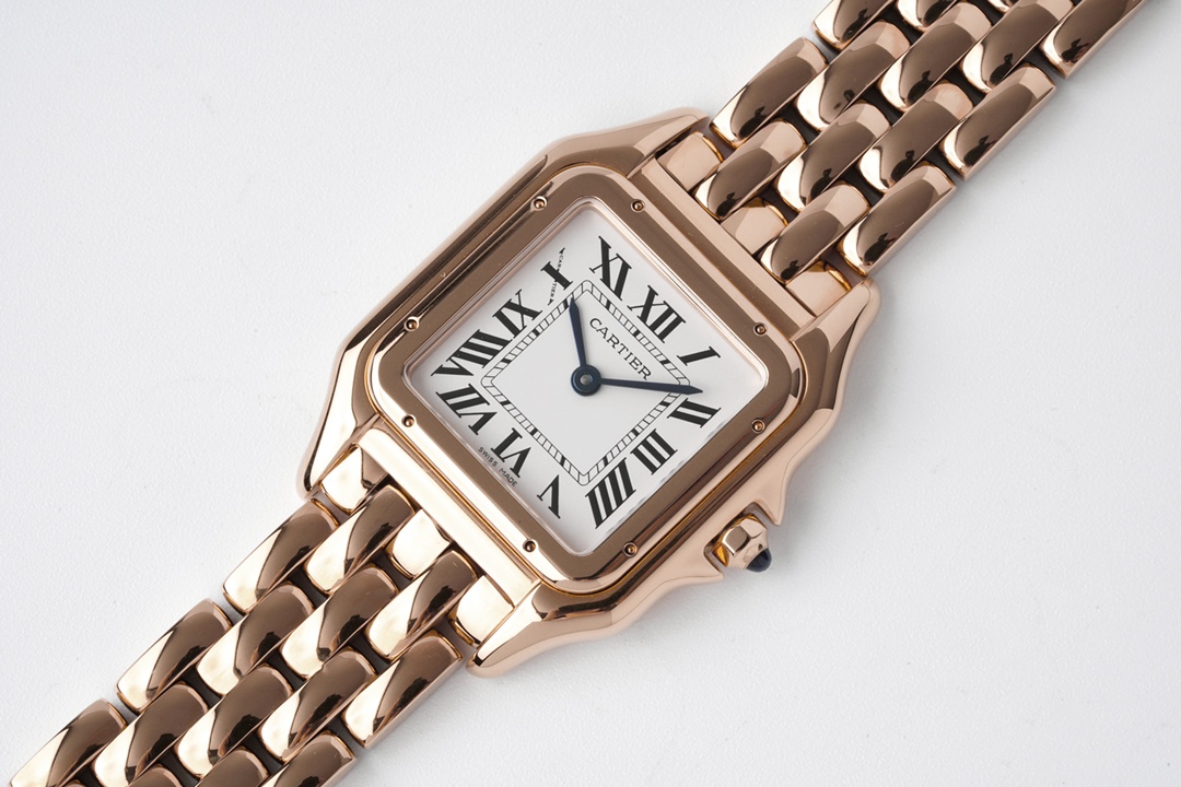 Cartyer Panthère de Cartyer watch, Rose gold, Small Model - Gorchic - $120.99