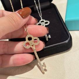 T.F. Keys Crown Key Necklace - Gorchic - $44.99