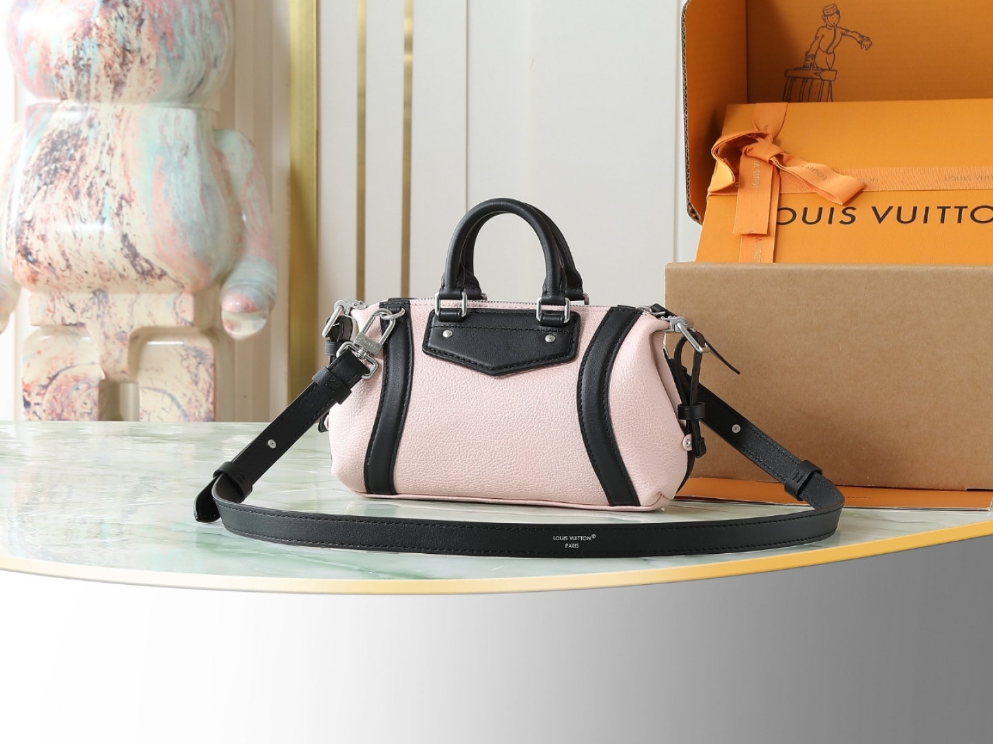 [TOP]Designer Nano Bag Biker Bag - Jasmine Pink - Gorchic - $382.99