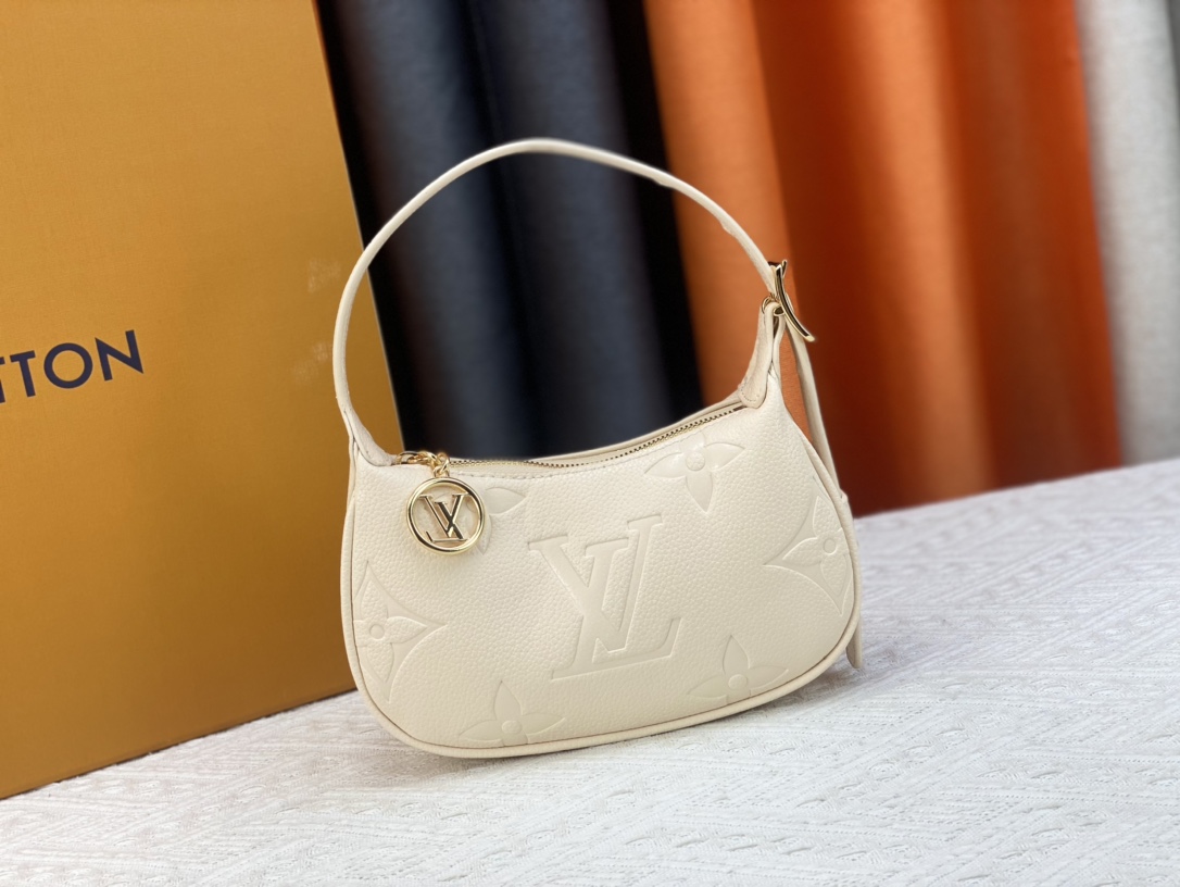 Designer Bag Monogram Mini Moon Empreinte Leather - Bag - Gorchic - $116.99