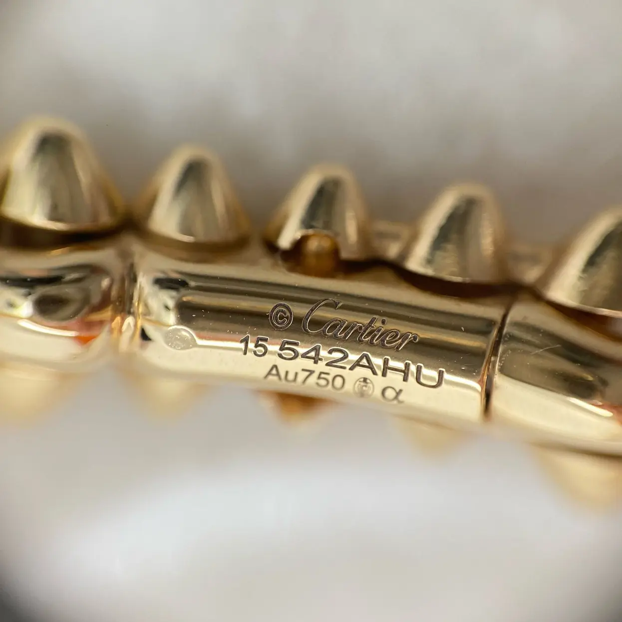 Cartie Clash de Cartyer bracelet, Yellow gold, Small model - Gorchic - $48.99