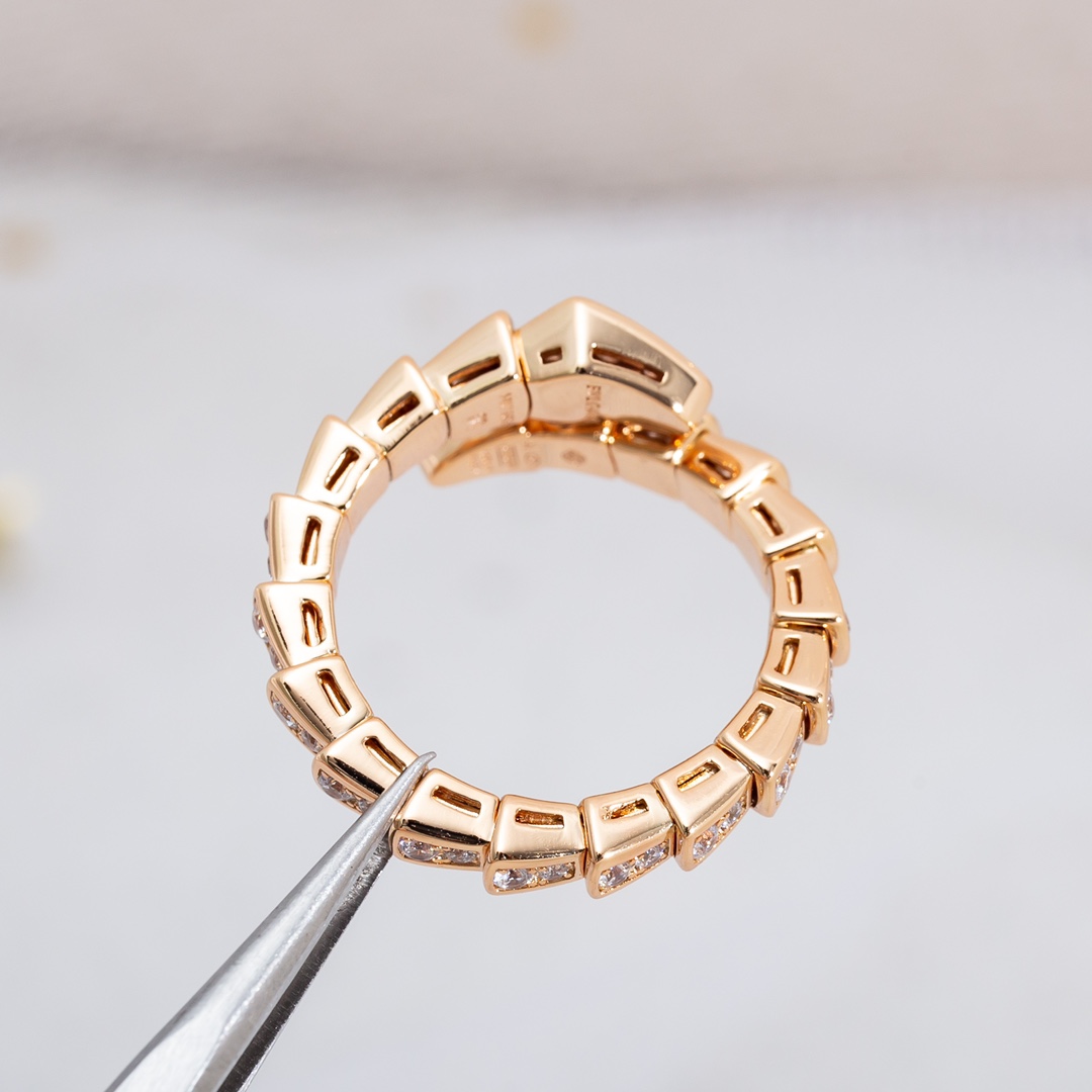 BV Serpenti Viper Ring - Gorchic - $39.99