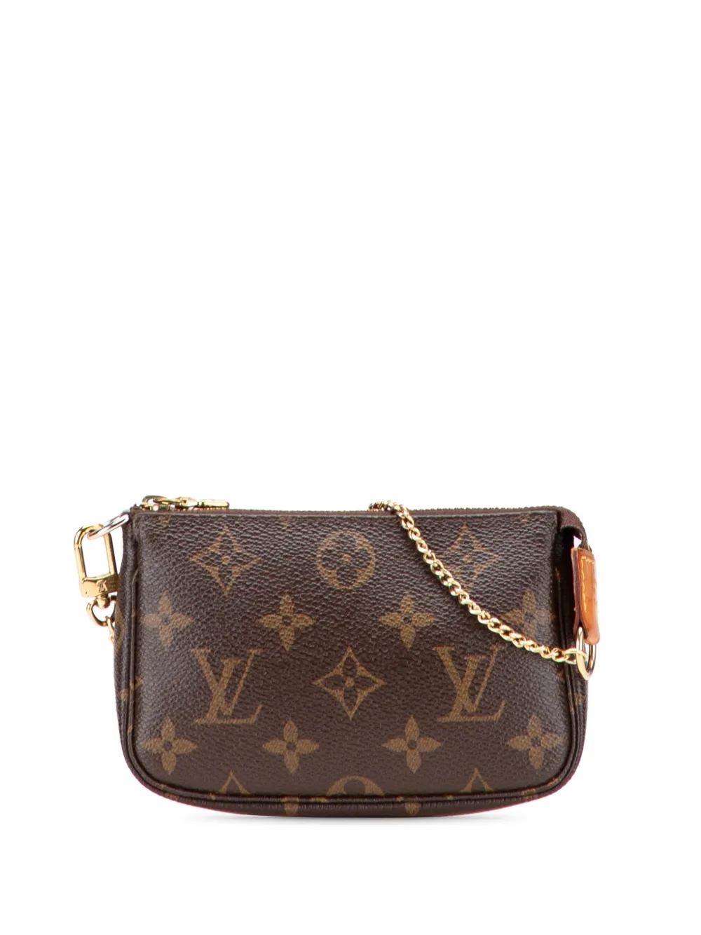 [TOP]Designer Damier Ebene Mini Pochette Accessoires Handbag - Brown - Gorchic - $142.99