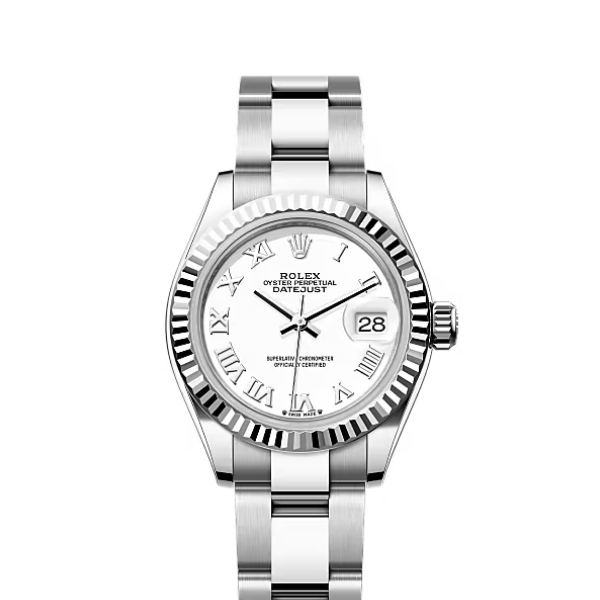 Rolex Datejust Rolex watch, Oystersteel, White Gold, Classic Size - Gorchic - $99.99