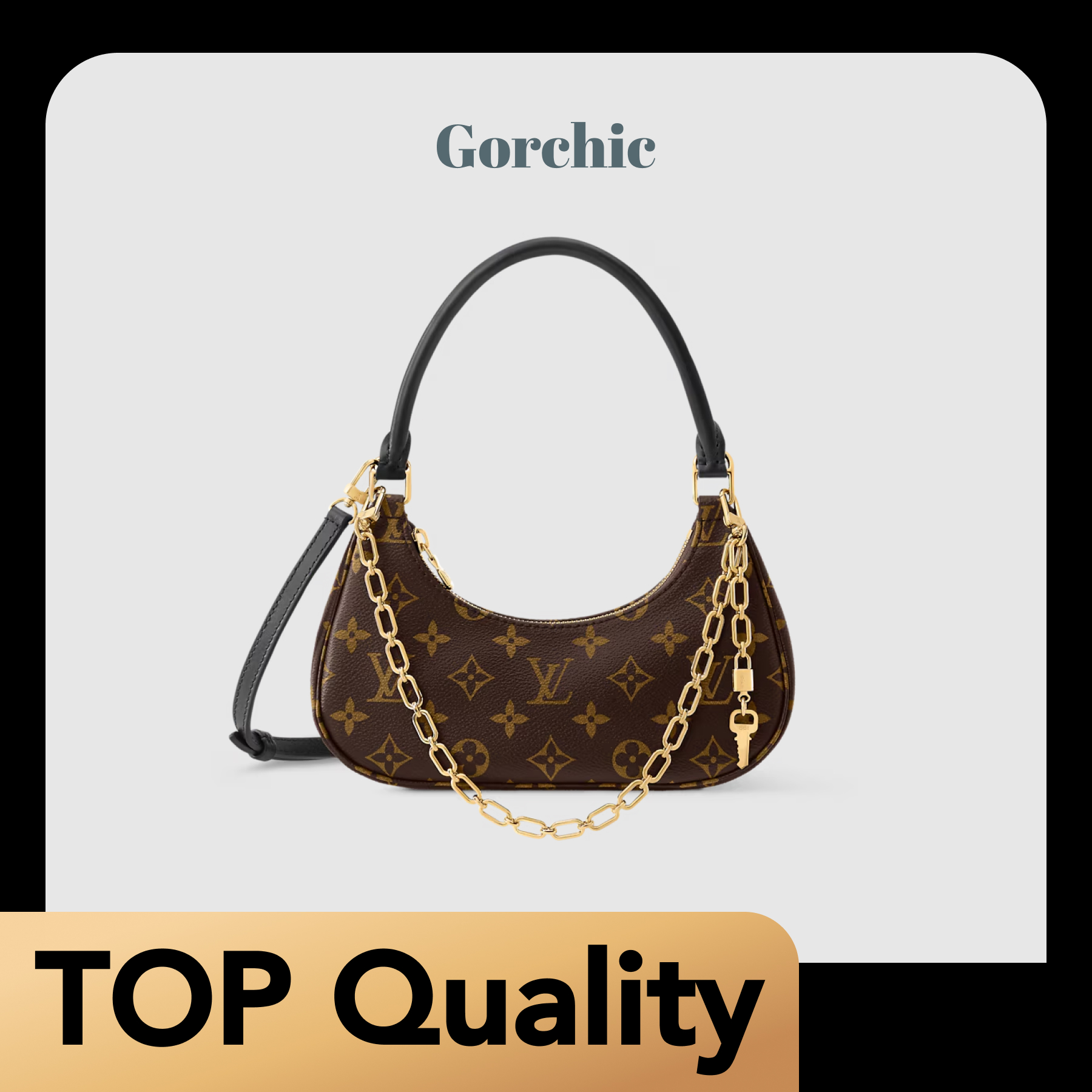 [TOP]Designer Catchy PM Handbag - Gorchic - $307.99