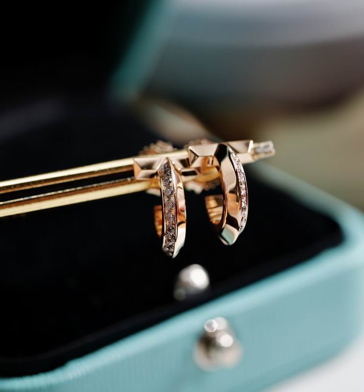 T.F. T T1 Hoop Earrings - Gorchic - $44.99