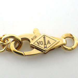 VAC Vinatge Frivole bracelet, Yellow gold, diamonds, Mini model - Gorchic - $48.99