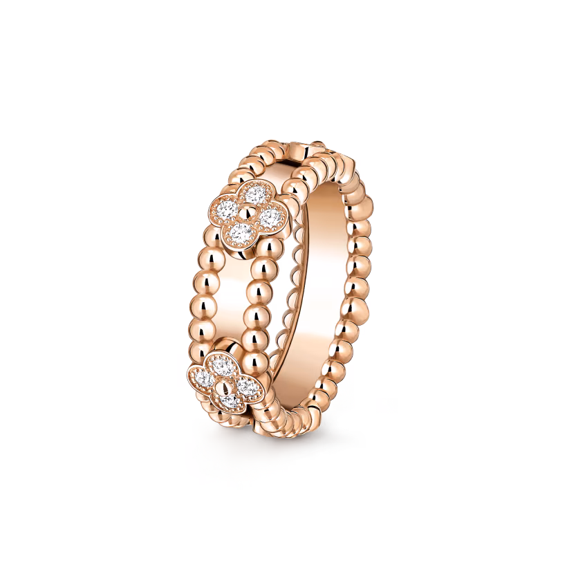 VAC Perlée clovers ring - Gorchic - $39.99