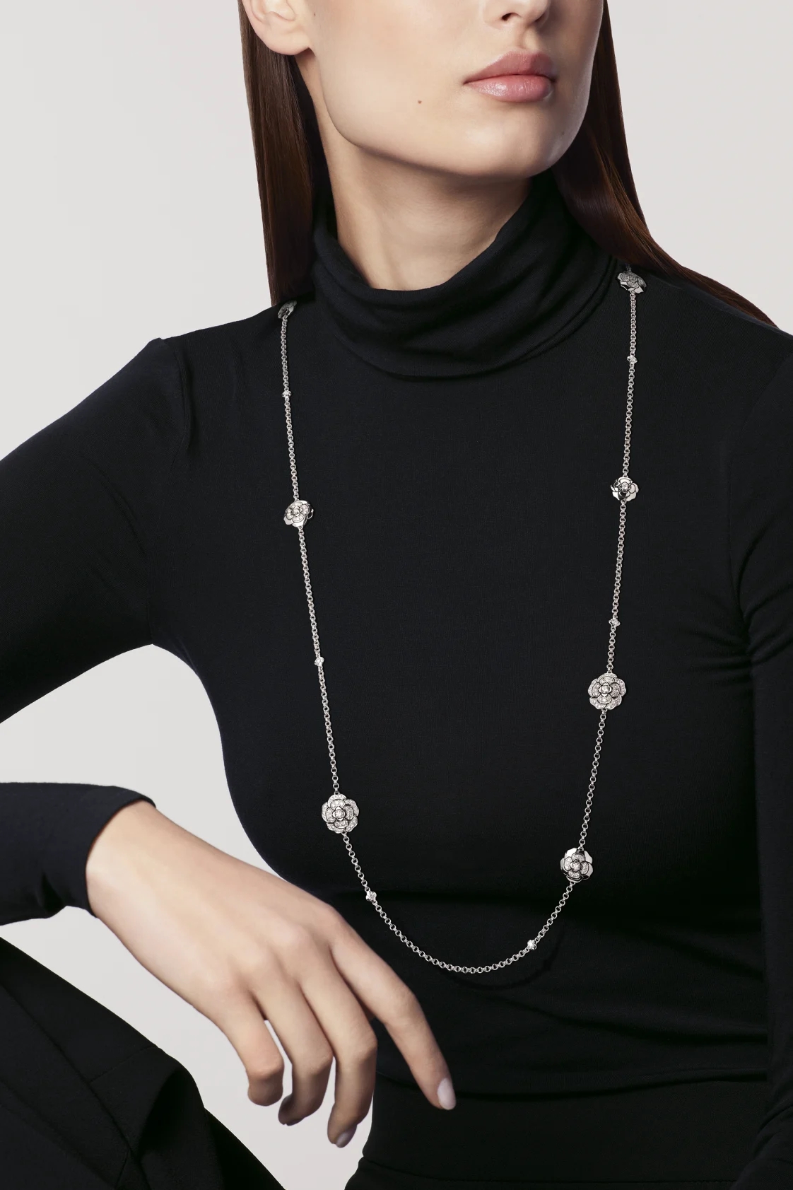 CC Inspired Les infinis de Camélia necklace - Gorchic - $44.99