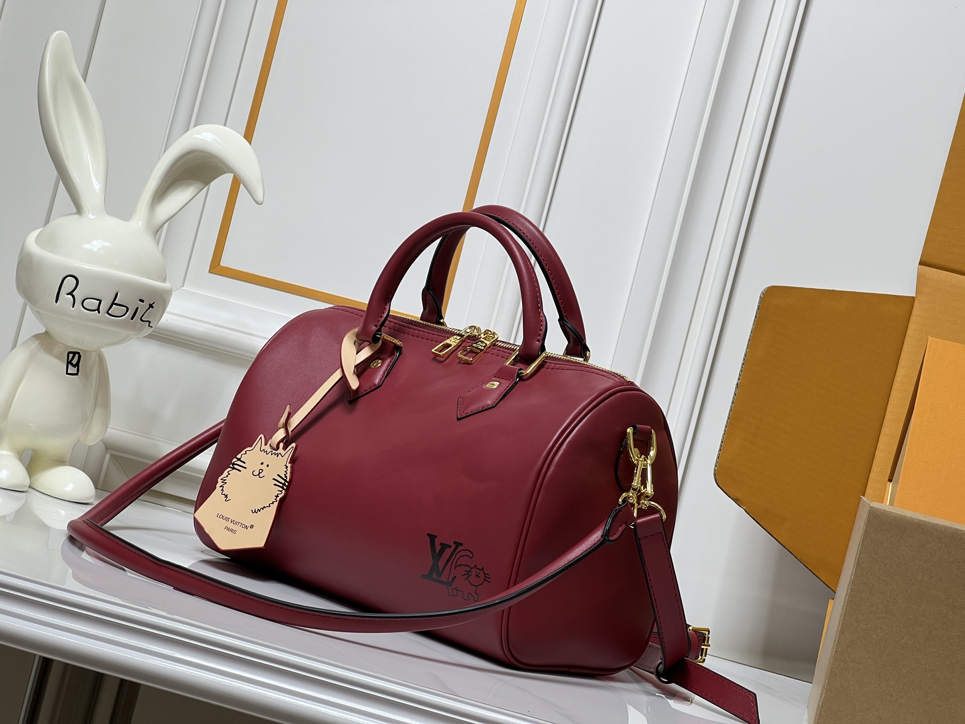 Designer Speedy Soft 30 H33 - Red - Gorchic - $134.99