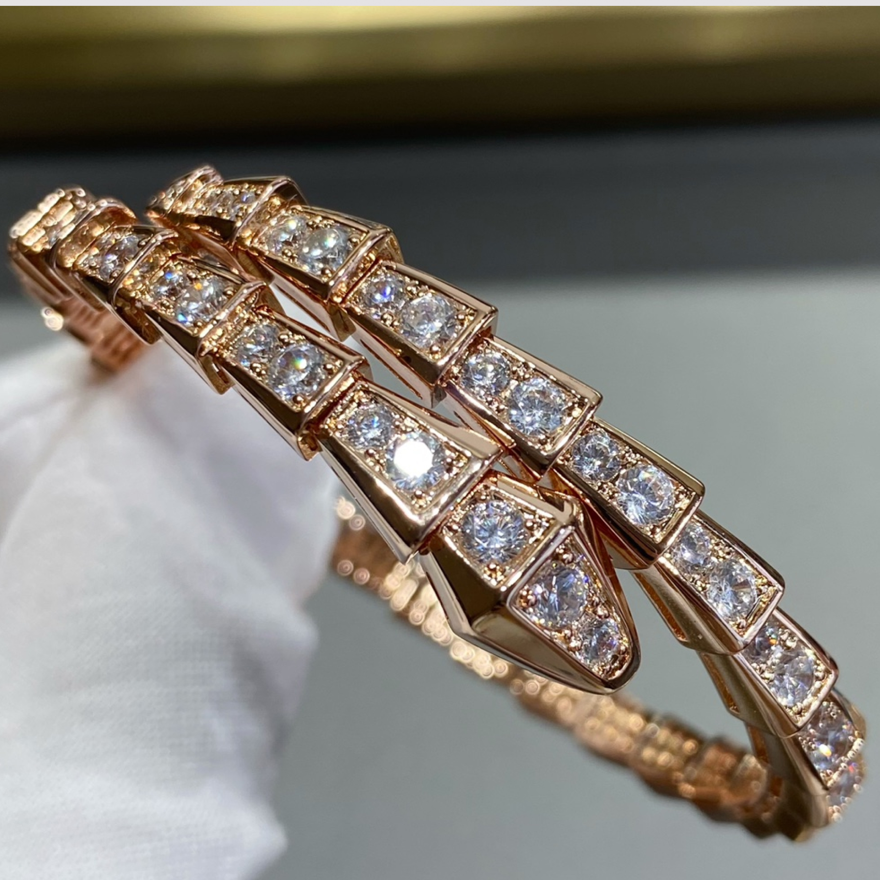 BV Serpenti Viper Bracelet - Gorchic - $48.99