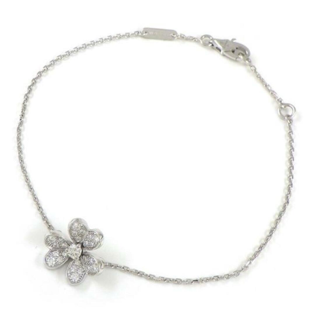 VAC Vinatge Frivole bracelet, White gold, diamonds, Mini model - Gorchic - $48.99