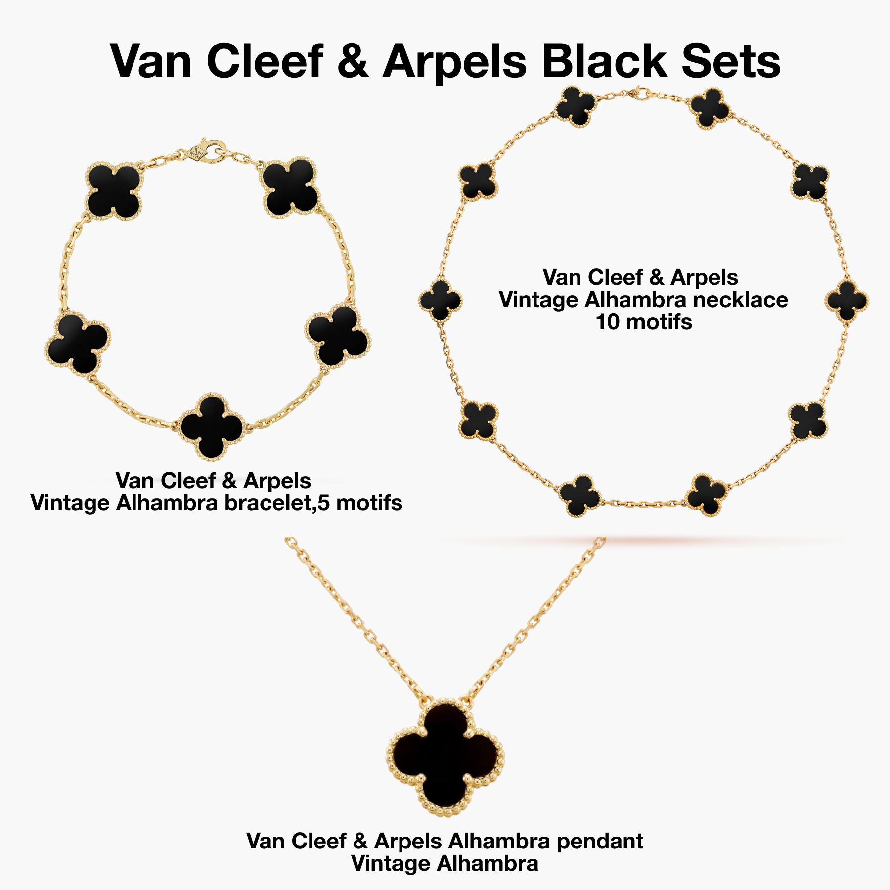 VAC Black Sets - Gorchic - $138.99