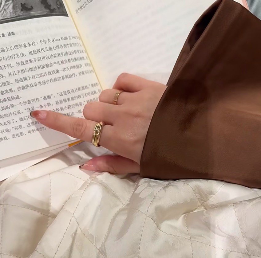 Cartyer Trinity ring - Gorchic - $39.99