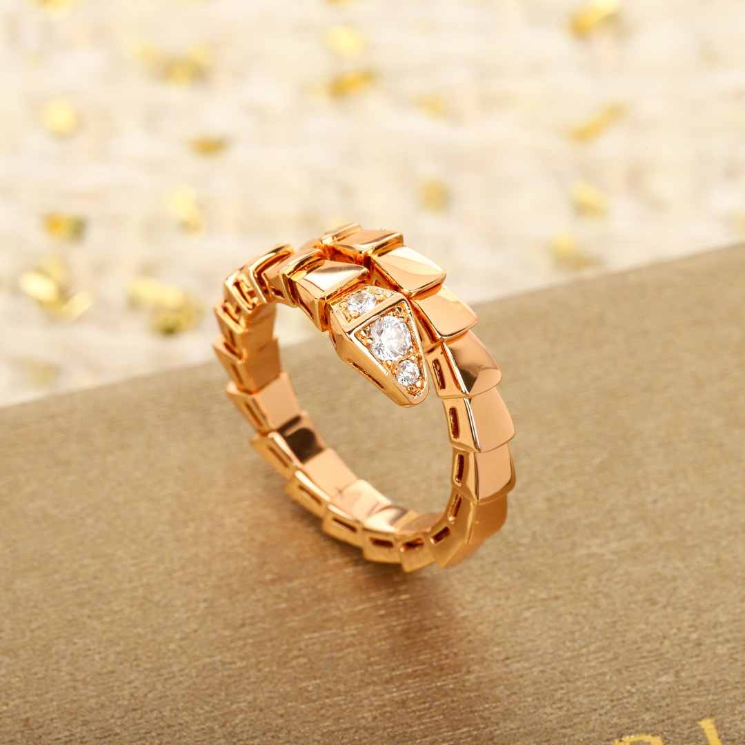 BV Serpenti Viper Ring - Gorchic - $39.99