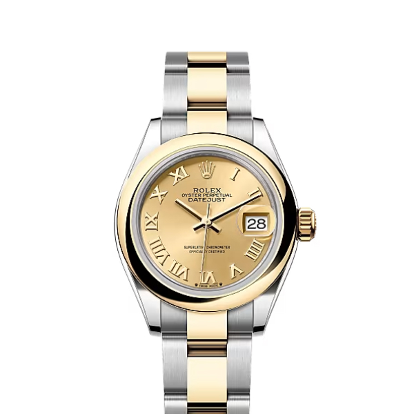 Rolex Datejust Rolex watch, Oystersteel, Yellow Gold, Classic Size - Gorchic - $109.99