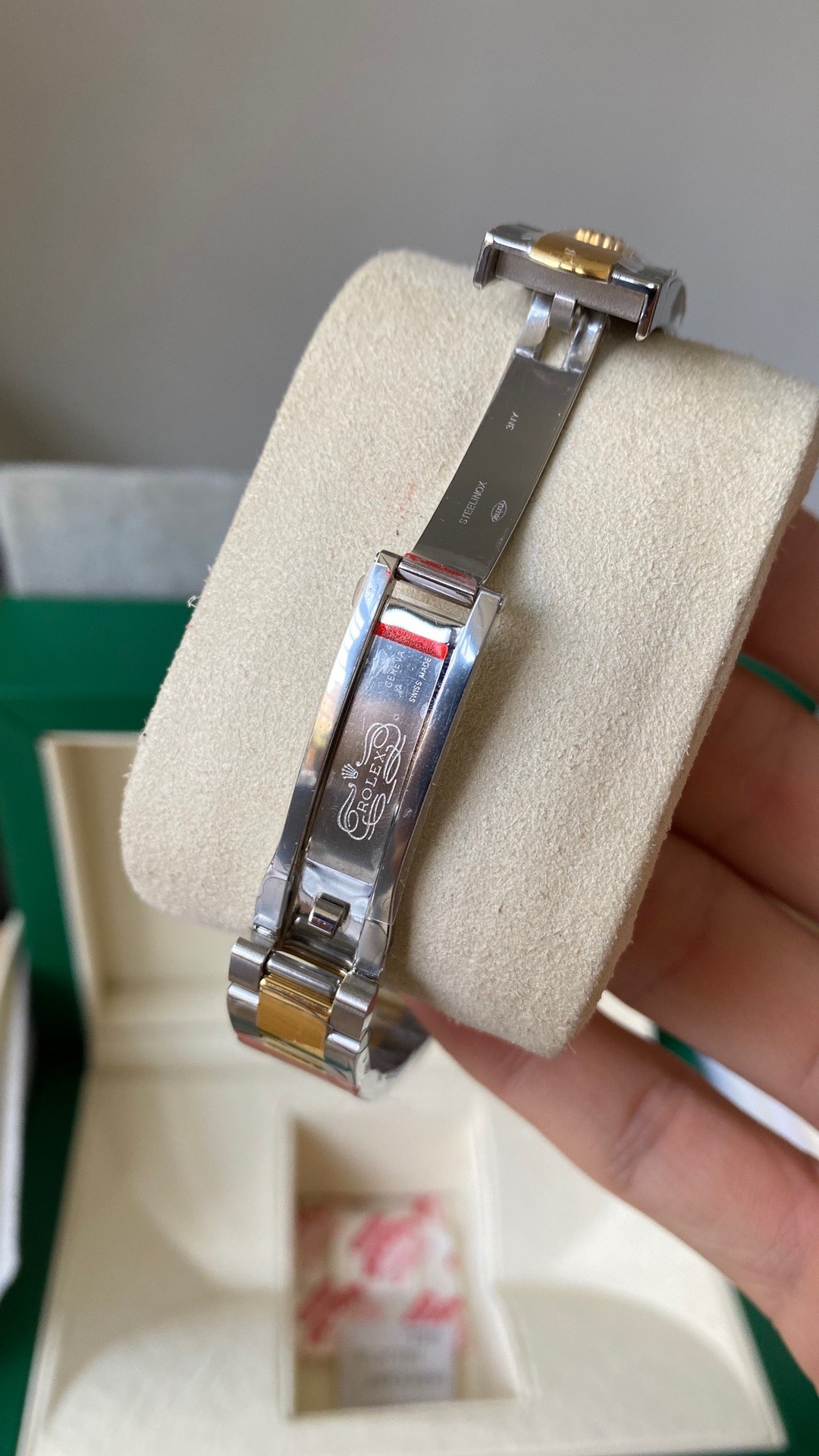 Rolex Datejust Rolex watch, Oystersteel, Yellow Gold, Classic Size - Gorchic - $105.99