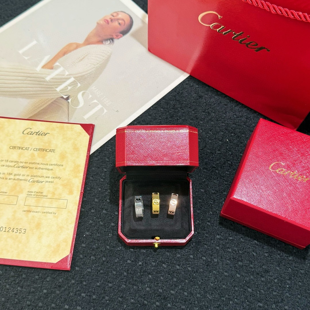 Cartyer Love Unlimited Ring Cartyer ring, White gold - Gorchic - $39.99