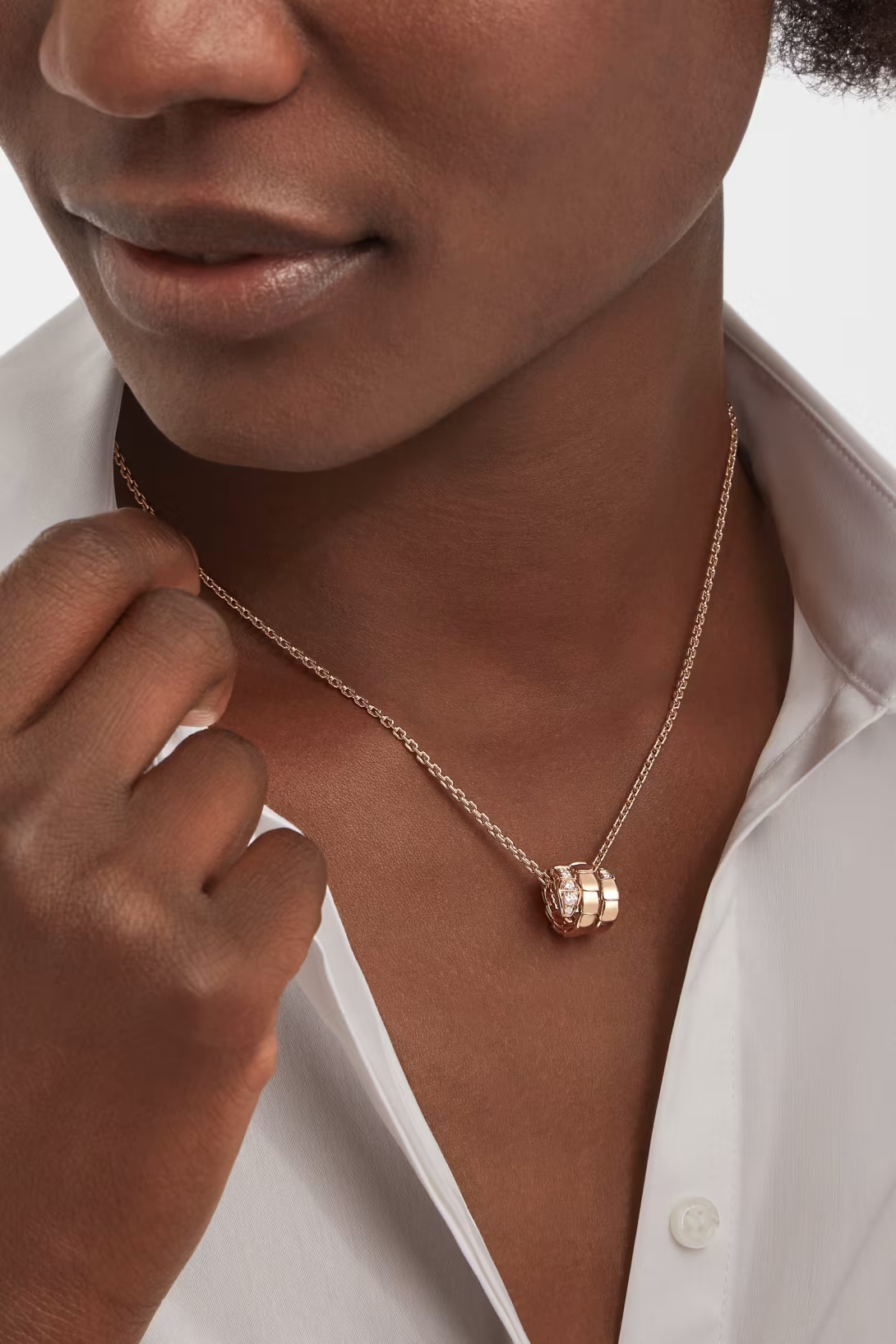 BV Serpenti Viper Necklace - Gorchic - $44.99