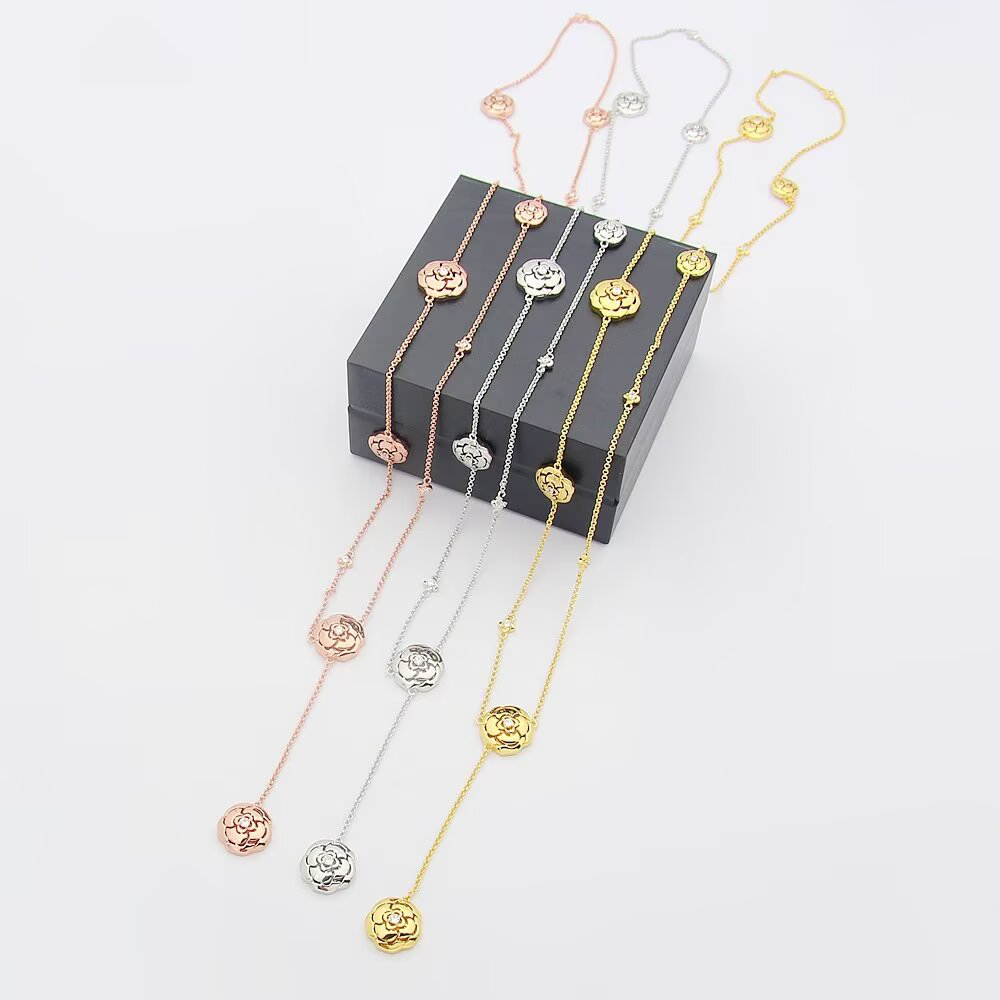 CC Inspired  Les infinis de Camélia necklace - Gorchic - $44.99