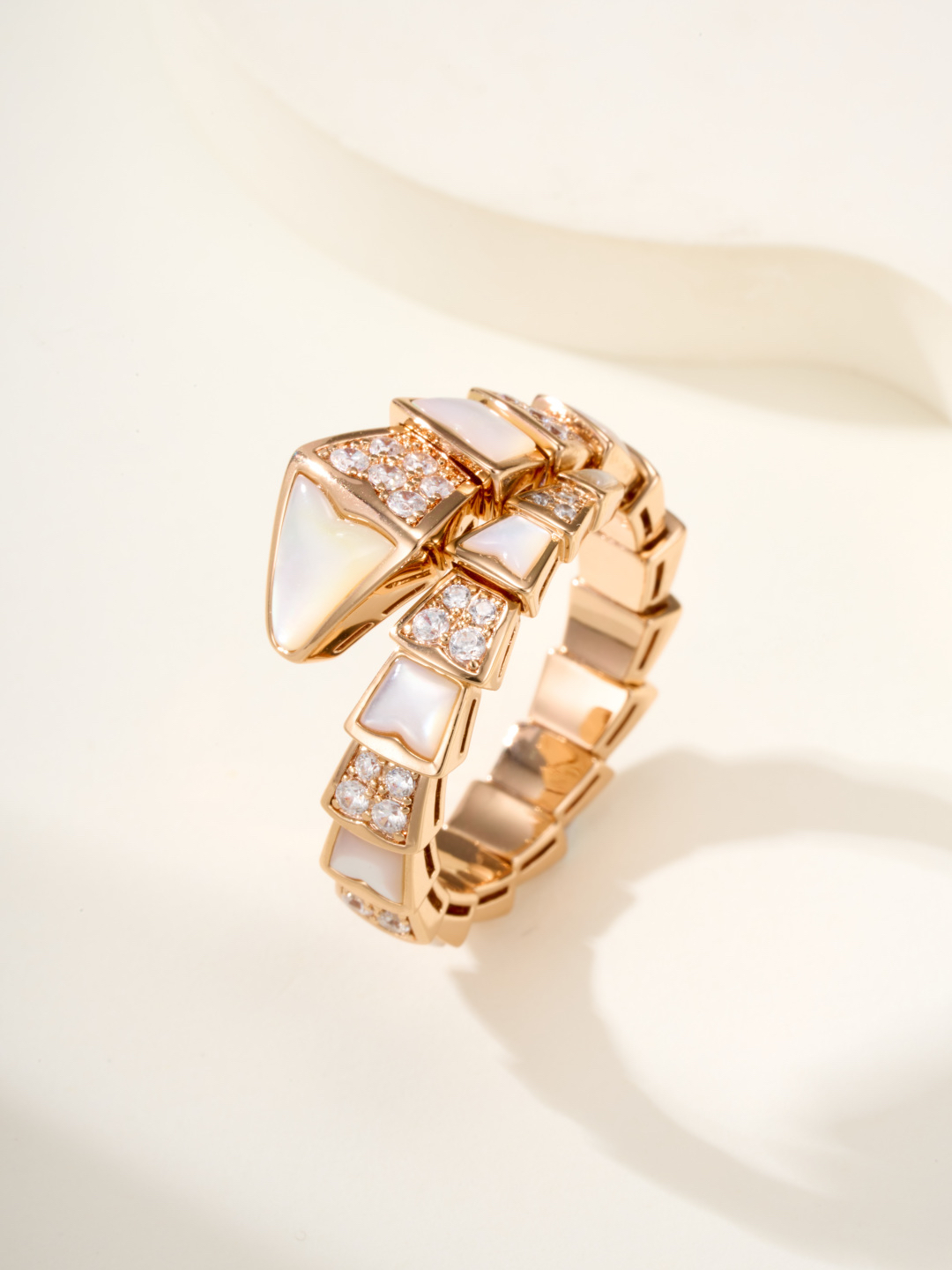 BV Serpenti Viper Ring - Gorchic - $39.99