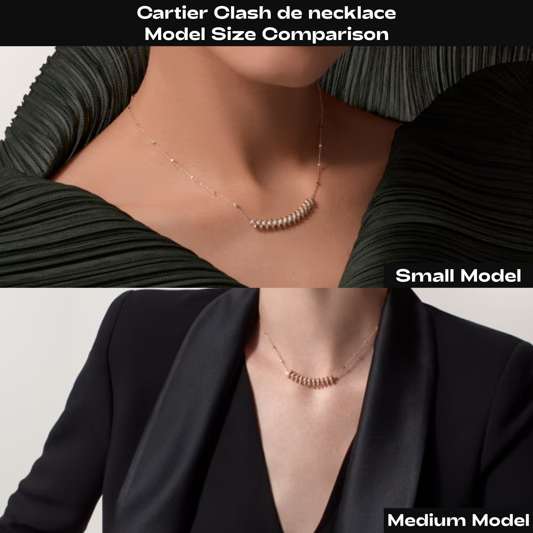 Cartyer Clash de Cartyer pendant necklace - Gorchic - $44.99