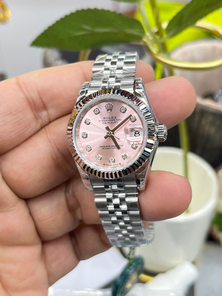 Rolex Datejust Rolex watch, Oystersteel, White Gold, Classic Size - Gorchic - $99.99