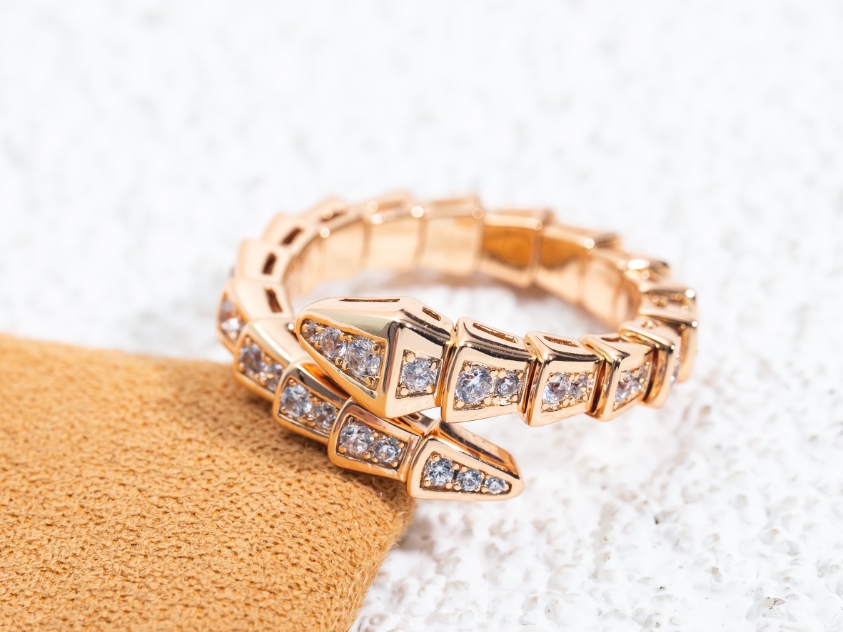 BV Serpenti Viper Ring - Gorchic - $39.99