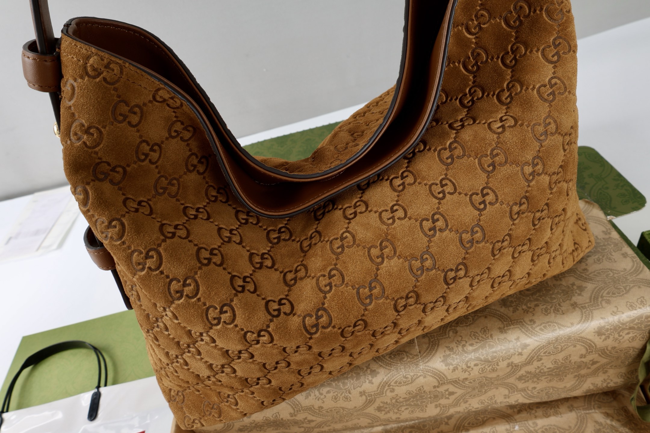 [TOP]Double-G Beatrix Medium Tote Bag - Gorchic - $403.99