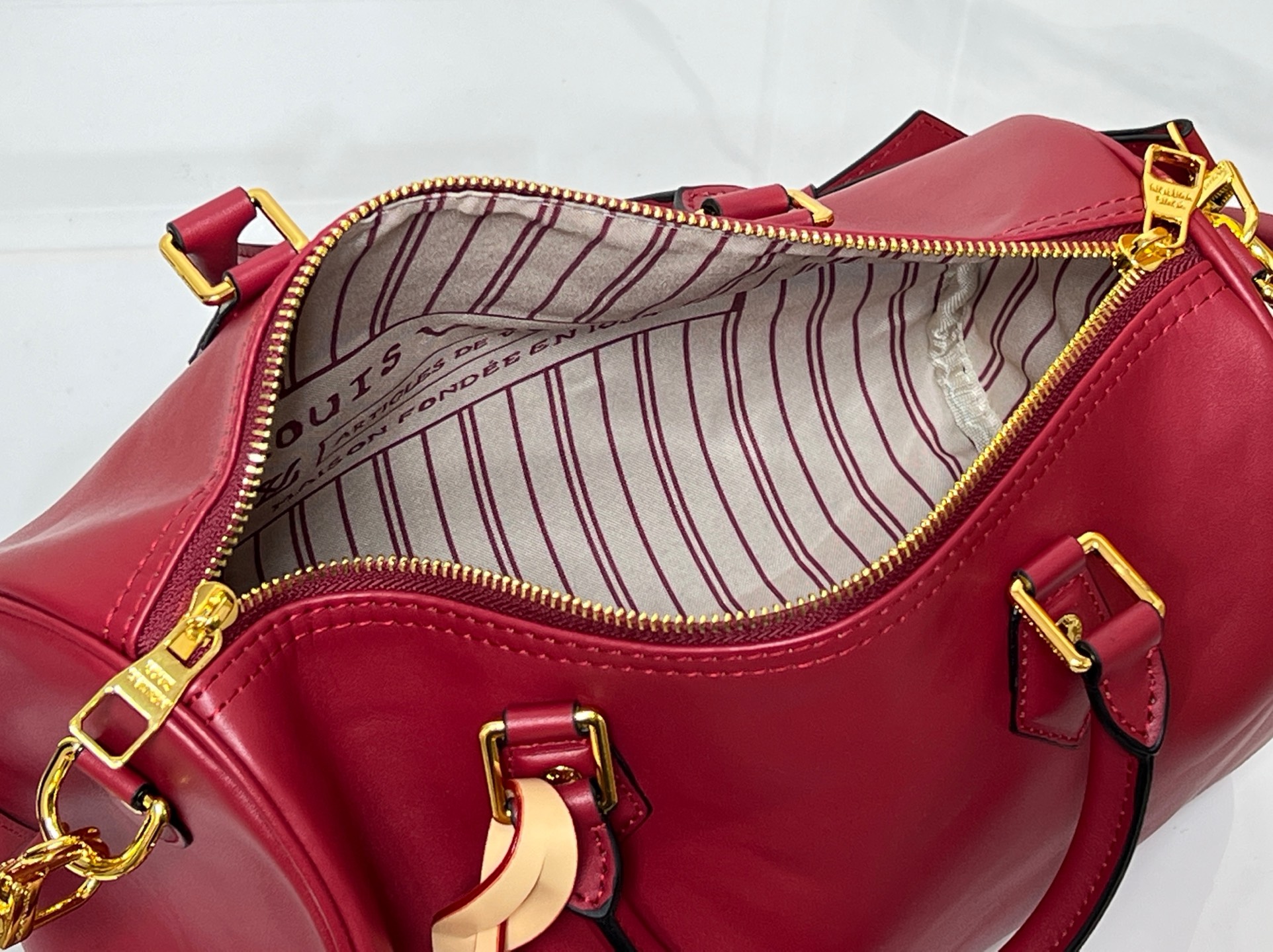 Designer Speedy Soft 30 H33 - Red - Gorchic - $134.99